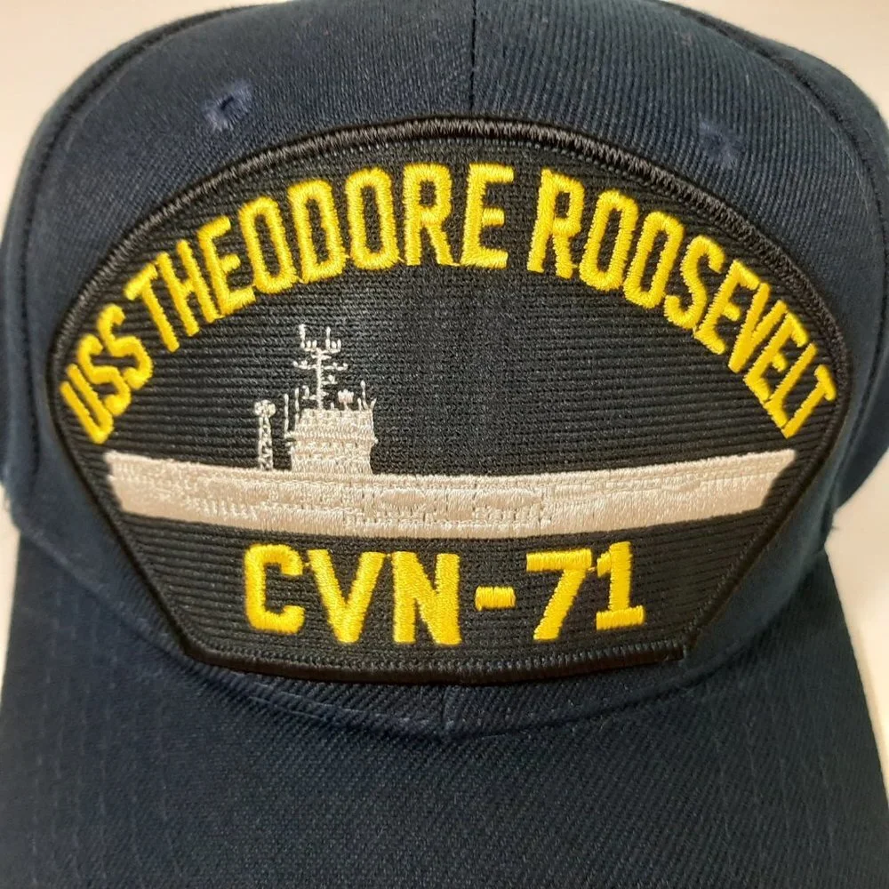 U.S. Navy USS Theodore Roosevelt CVN-71 Men's Pat'